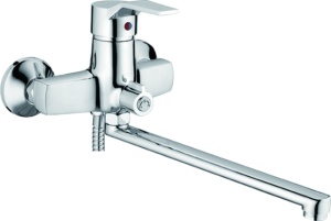 Смеситель для ванны+ длин. нос L2263 латунь