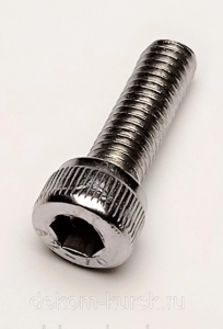 Винт М5х16 оцинк. DIN912 внутр. М141