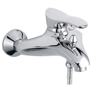 Смеситель для ванны+ кор. нос L3001 латунь