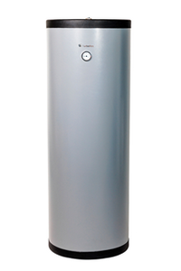 Бойлер косвенного нагрева Турбо Optima 200 серый, нерж. сталь напольный (185л. 27кВт)