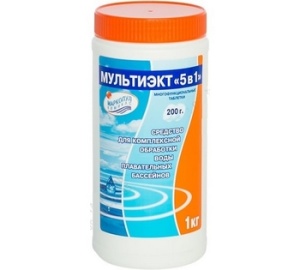 Мультиэкт 5в1 табл.200г.(банка по 1 кг)