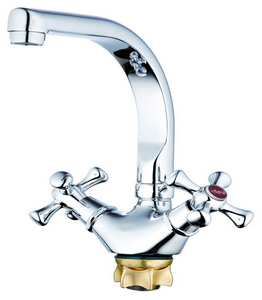 Смеситель для кухни цинк на гайке средн.излив G-LAUF QTZ4-D827 (1/10)