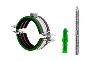 Хомут сантехнический с крепл. М8х1½" 48-52мм MAYER (75)