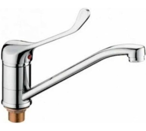 Смеситель для кухни с гайкой Ledeme L4979 латунь