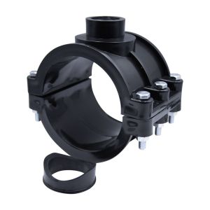 седелка ПЭ с внут. труб. резьбой 110-1" 6 болтов 9 (обж) SPEKTR