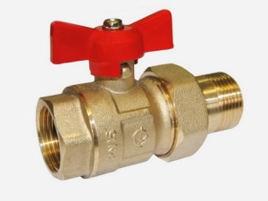 Кран шар. с америк. ГАЛЛОП КРЕПЫШ б. 1" Новосибирск  (30)