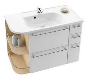 Тумба Ravak SDU Praktik S левая белая