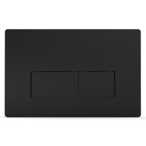 Панель смыва AZARIO черная матовая (квадрат)