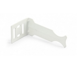 Кронштейн для радиатора унив. бел. угловой (907V210)