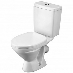 Унитаз-компакт "Лига"  2 реж. стандарт + сиденье (1.WH302.197)