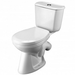 Унитаз-компакт "Бриз" эконом 1 реж. + сиденье (1.WH20.2.569)