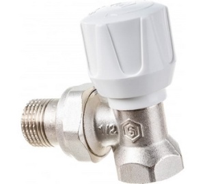 Клапан ручной терморегулирующий угловой 1/2" SVR 2102 00015