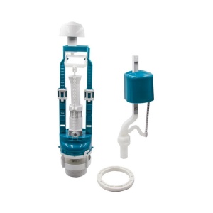 Арматура к смыв. бачку Кноп. ИНКОЭР хром бок/под.