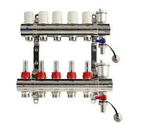 Коллекторная группа TIM 1" 5 вых. с расх. (КС005)