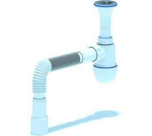 Сифон Ани 1 1/4"х40 с гофрой 40*40*50 С 2015