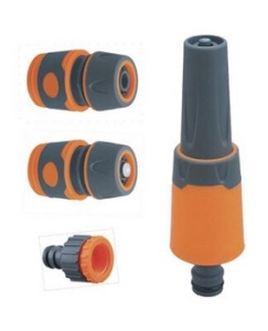 5816F Набор форсунка + коннектор 3/4, коннектор аквастоп 3/4, штуцер "Беламос"