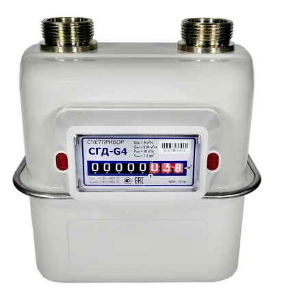 Счетчик газа СГД- G4 левый