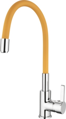 Смеситель для кухни L4898-4 желтый латунь Смеситель для кухни L4898-4 желтый латунь